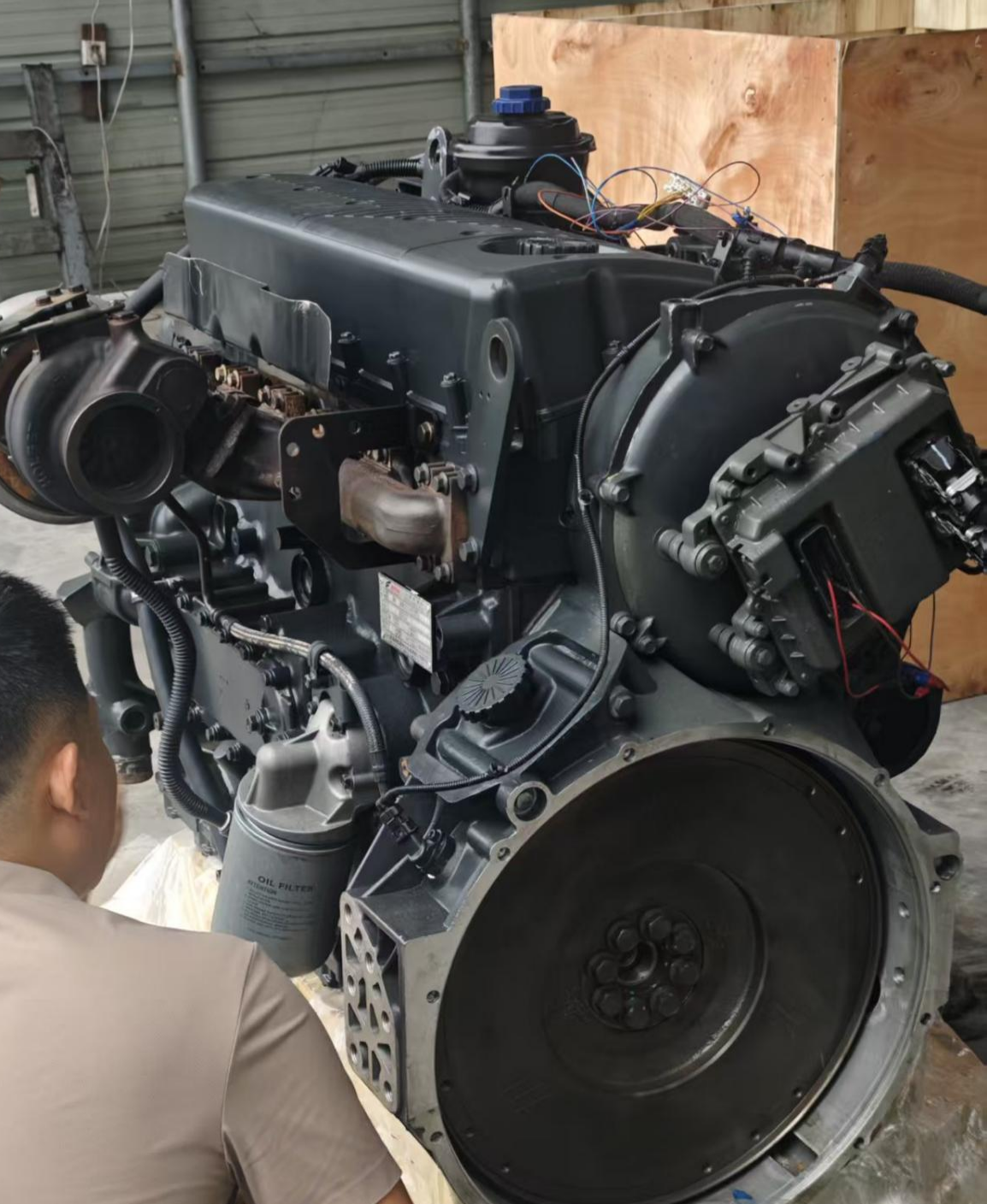 Un cliente peruviano acquista motori originali di fabbrica SFH, il test in loco viene superato perfettamente